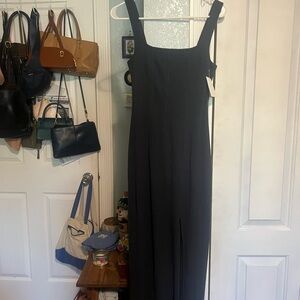 L*Space Charcoal Grey  Ribbed dress